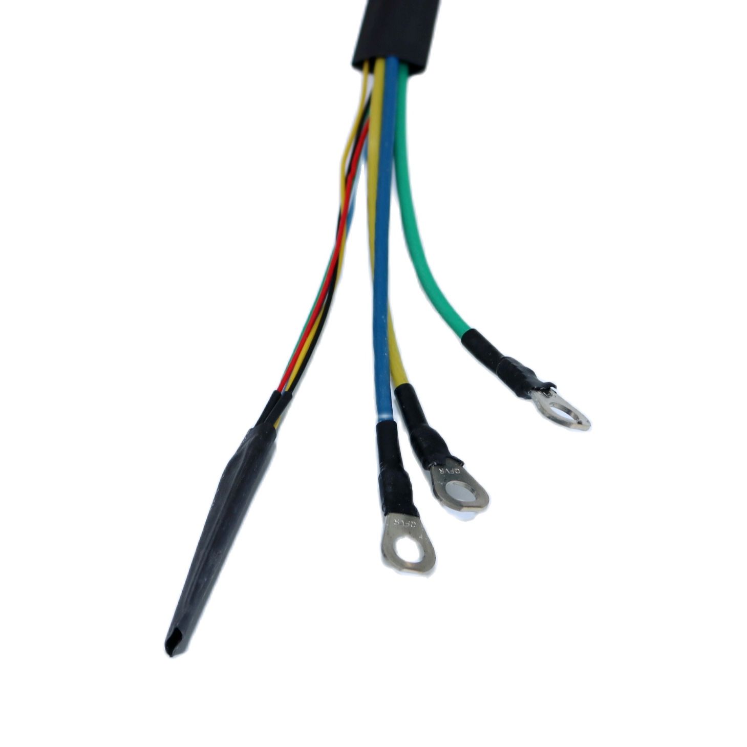 Motor wires/cable for 1000-1500W brushless DC motor (3*3.0mm motor phase+0.2*5pcs hall sensor wires)