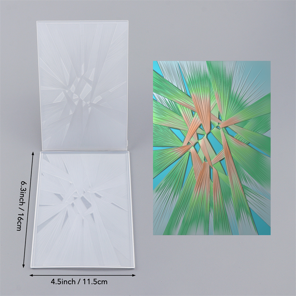 Plantillas de patrones de fondo de carpeta en relieve 3D de tulipanes y flores para hacer tarjetas de álbum de recortes DIY: Gris claro