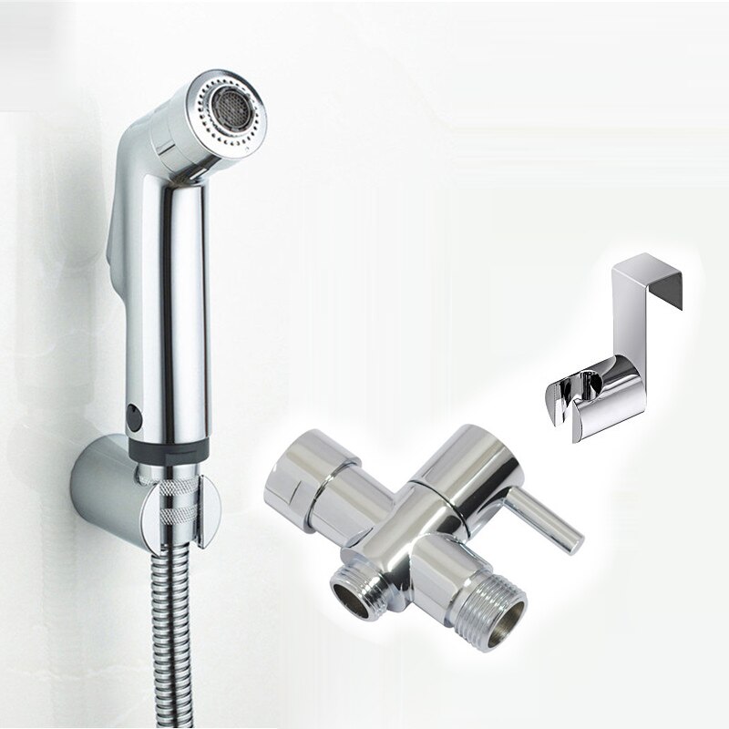 Portatil Chuveiro Ducha Higiênica Bidé Pulverizador Shattaf Portátil Bidé Pulverizador Chuveiro Duplo Pulverizador WC Wc Handheld Bidé Spray de