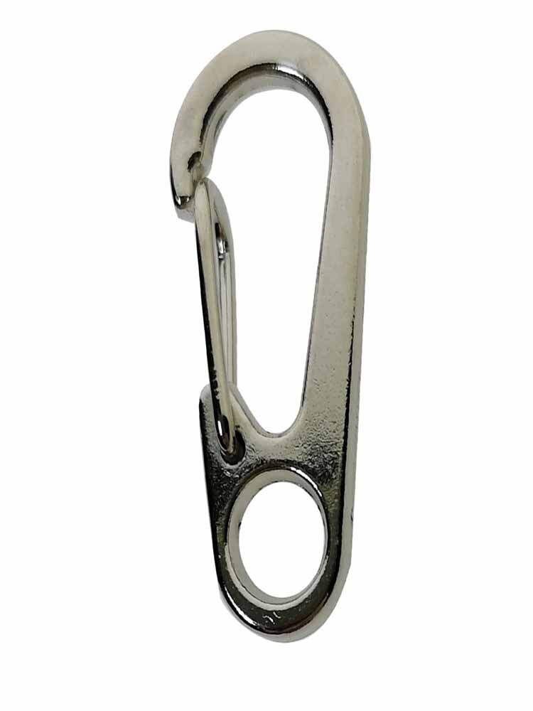 2pc 5Pcs 12Pcs Mini Outdoor Backpack Zinc Alloy Spring Snap Hook Camping Keychain Chain Carabiner Quick Clasp