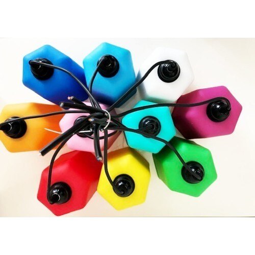 Thorqtech lanterne d'arbre en plastique coloré 10'Pcs