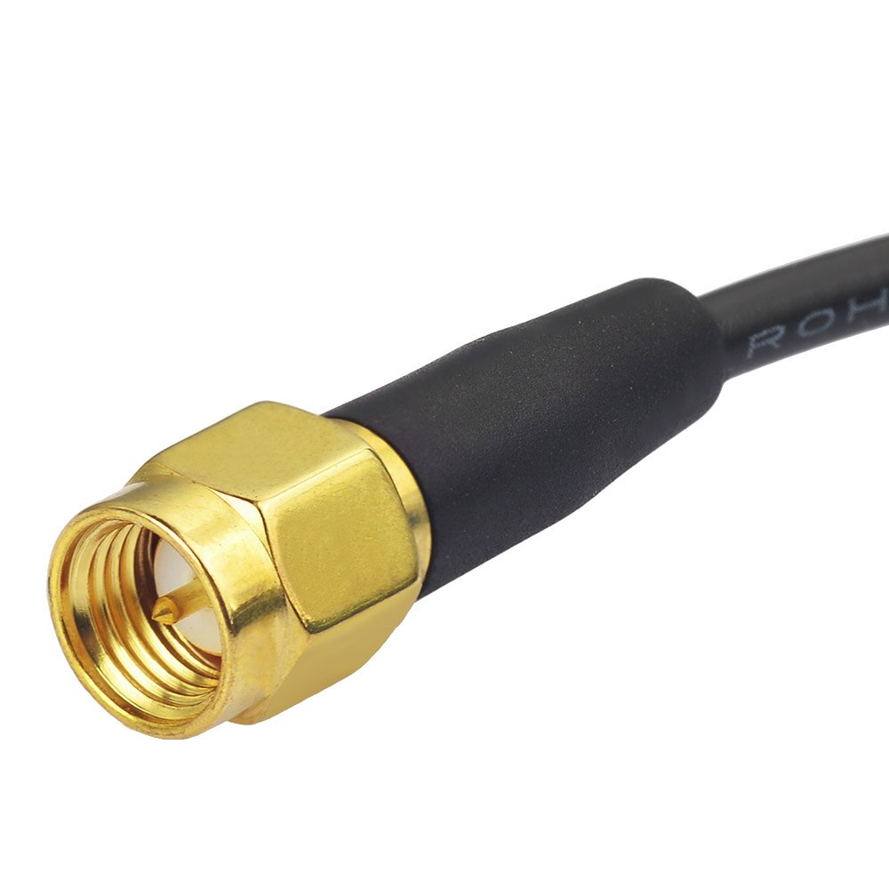 Eightwood Auto Gps Ontvanger Actieve Antenne Magnetische Base Sma Male Antenne 3M Extension Voor Dvd Navigatie Nachtzicht camera