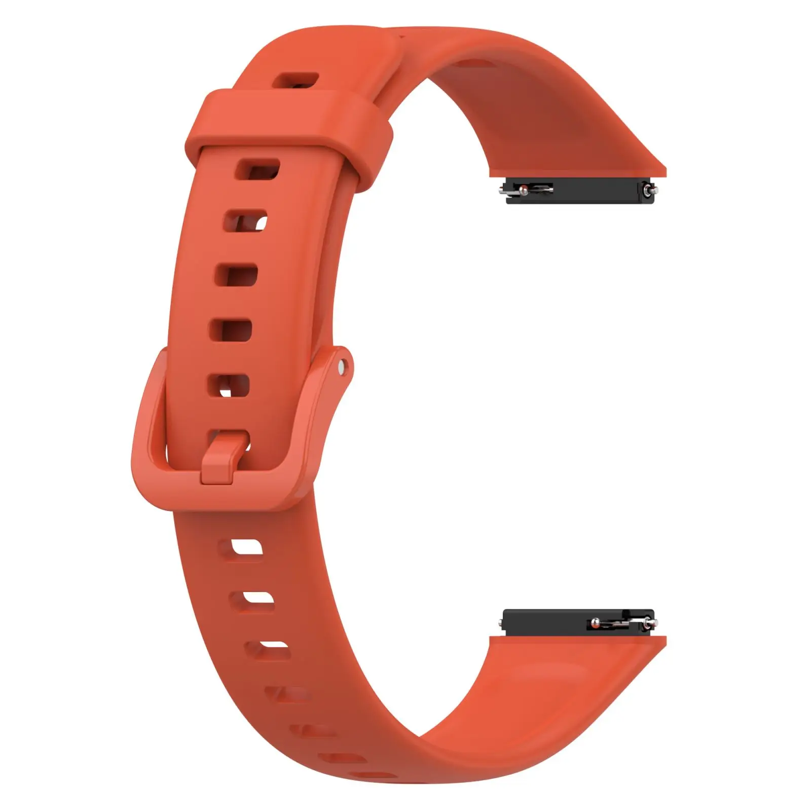 For Huawei Band 7 Sport Silicone Watchband SmartWatch Strap: Rosy Brown