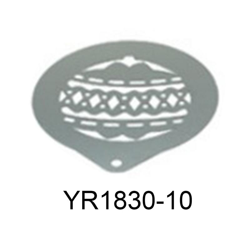 Koffie Stencils Rvs Koffie Decorating Stencils Sjabloon Voor Latte Cappuccino Cupcake Cookie Stencils