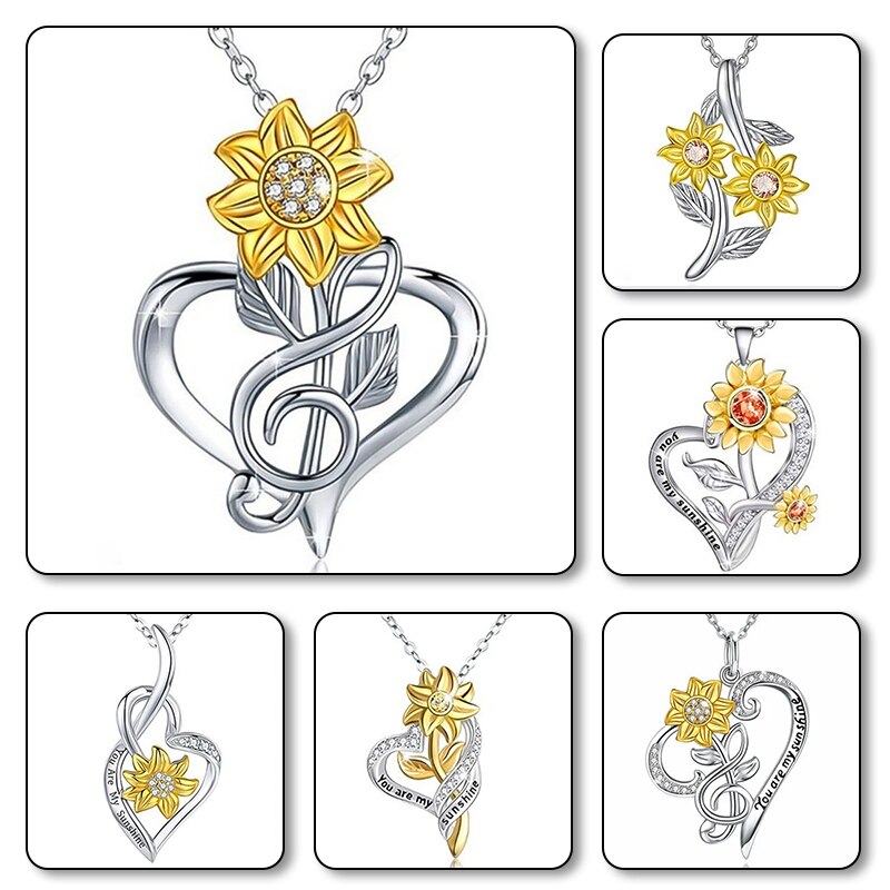 Liefde Hart Rode Roos Hanger Ketting Voor Vrouwen Meisje Goud Kleur Ketting Choker Mode-sieraden Christmas Valentijnsdag