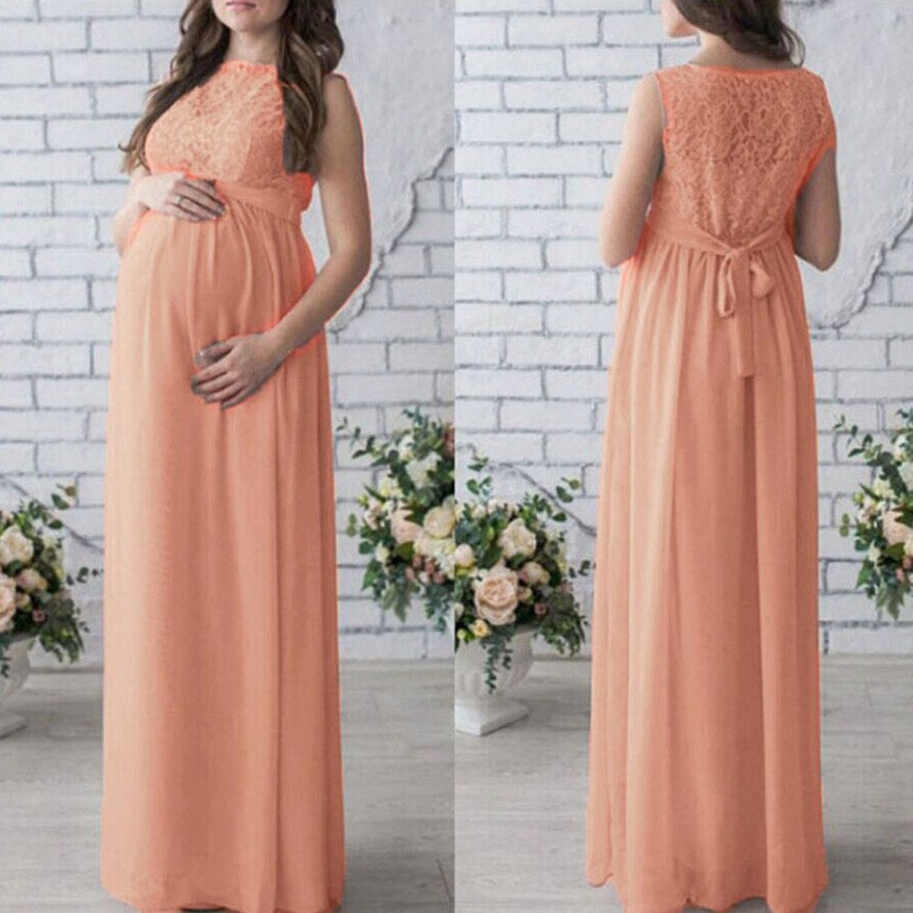 neue Schwangere lässig Kleid Mutterschaft Fotografie Requisiten Frauen Schwangerschaft Kleidung Spitze Kleid Für Schwangere Foto Schießen Kleidung