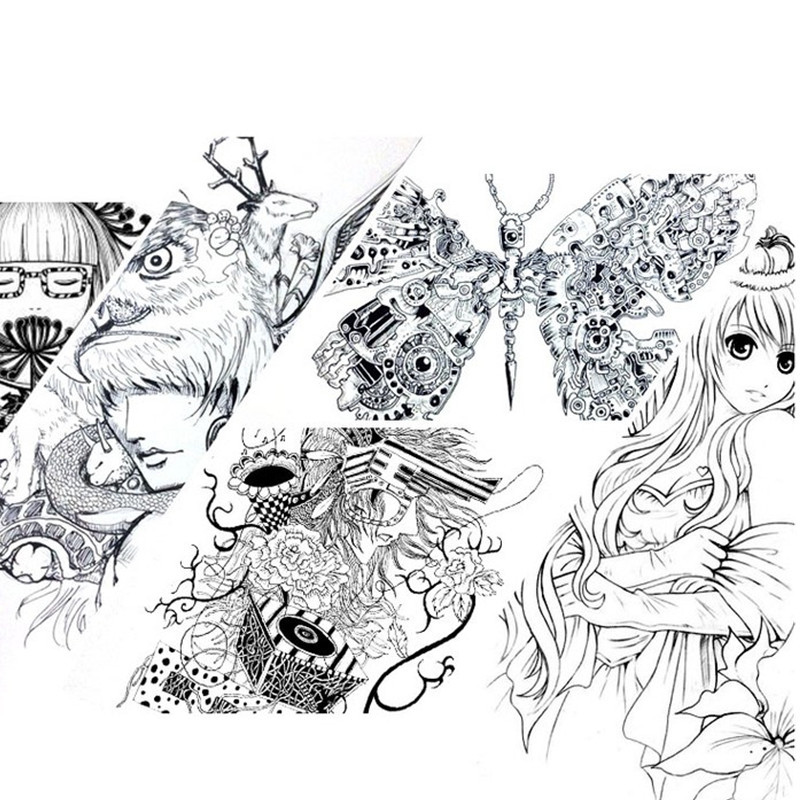 1Pc Sipa Drawing Pen Fineliner Ultra fine line marker ink black 005 01 02 03 05 08 Micron drawing Pen art Marker set