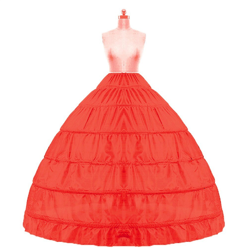 Wedding Dress Hoop Hoop Bridal Petticoat Slips Ring Crionline Ball Gown: Red