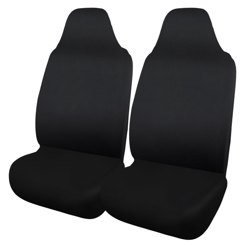 1 set universal vattentät bilstolsöverdrag oxford främre och bakre sätesöverdrag bil svart sätesskydd