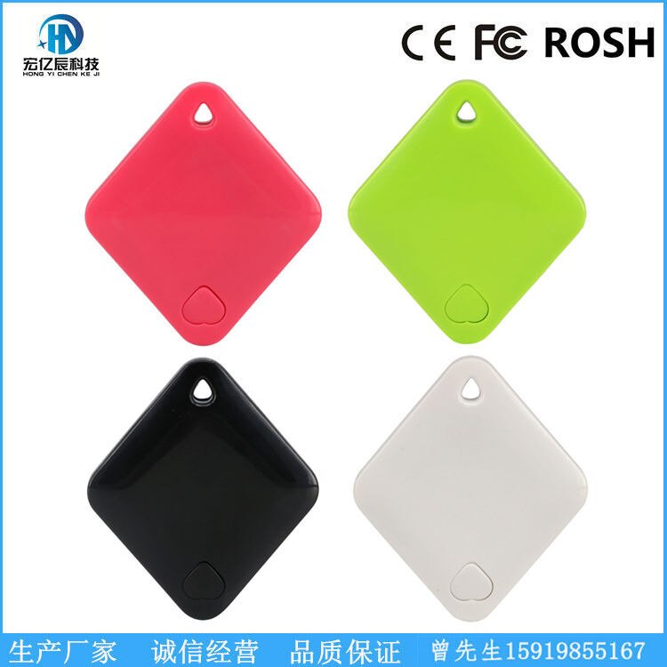 Tynd Rhombus Bluetooth Selfie Stick Fjernbetjening - Android iOS Universal
