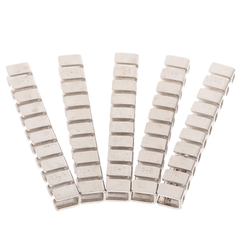 5 pièces pont fixe FBI 10-6 pour UK-2.5B UK-5N UDK-4 Din Rail vis bornier accessoires bornier