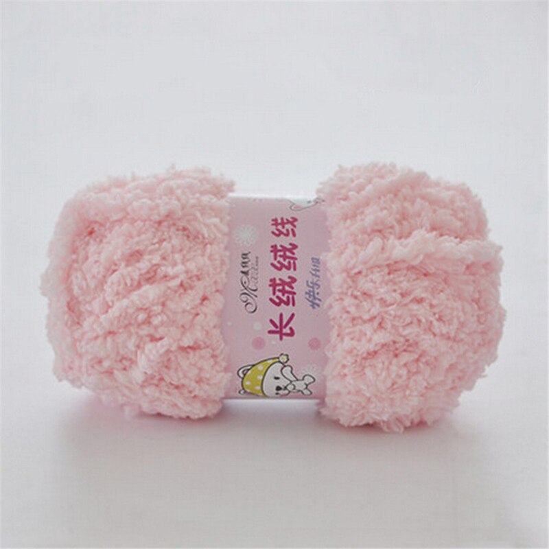 Soft Smooth Baby Wool Yarn Knitting Velvet Yarn Thick Fiber Cotton Crochet Yarn Hand Knitting Cashmere Yarn Thread: 671925