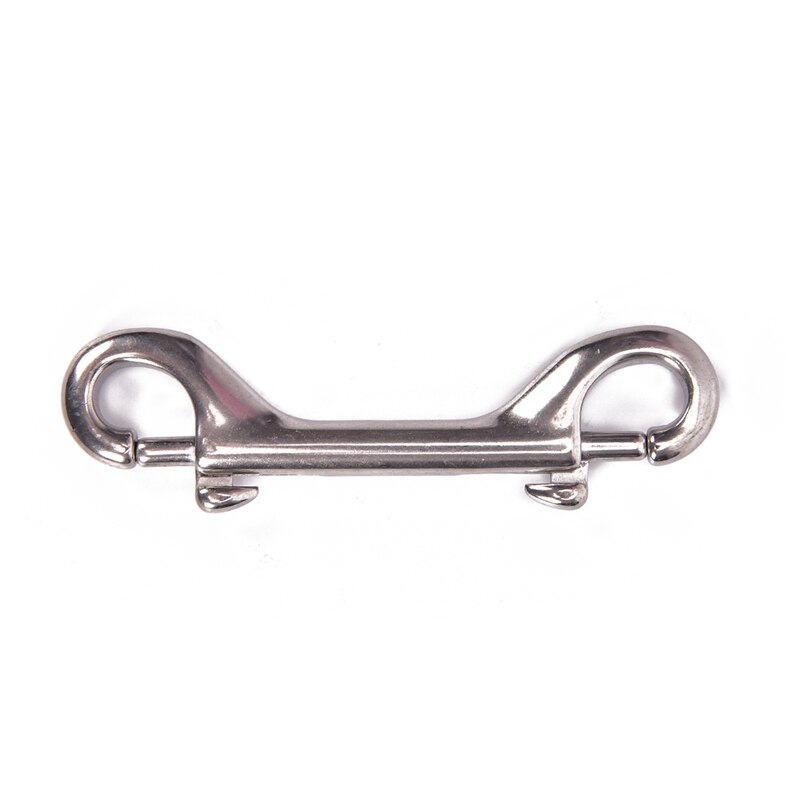 Duiken Roestvrij Staal Ei Quick Link Karabijnhaak Swivel Eye Bolt 65Mm 90Mm 100Mm 115Mm Dubbele ended Haak