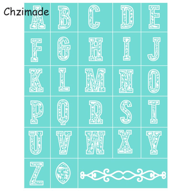 Chzimade-Plantilla de serigrafía autoadhesiva con letras y mariposas, malla de transferencia de 8,5x11 &quot;para camisetas, manualidades hechas a mano, bricolaje