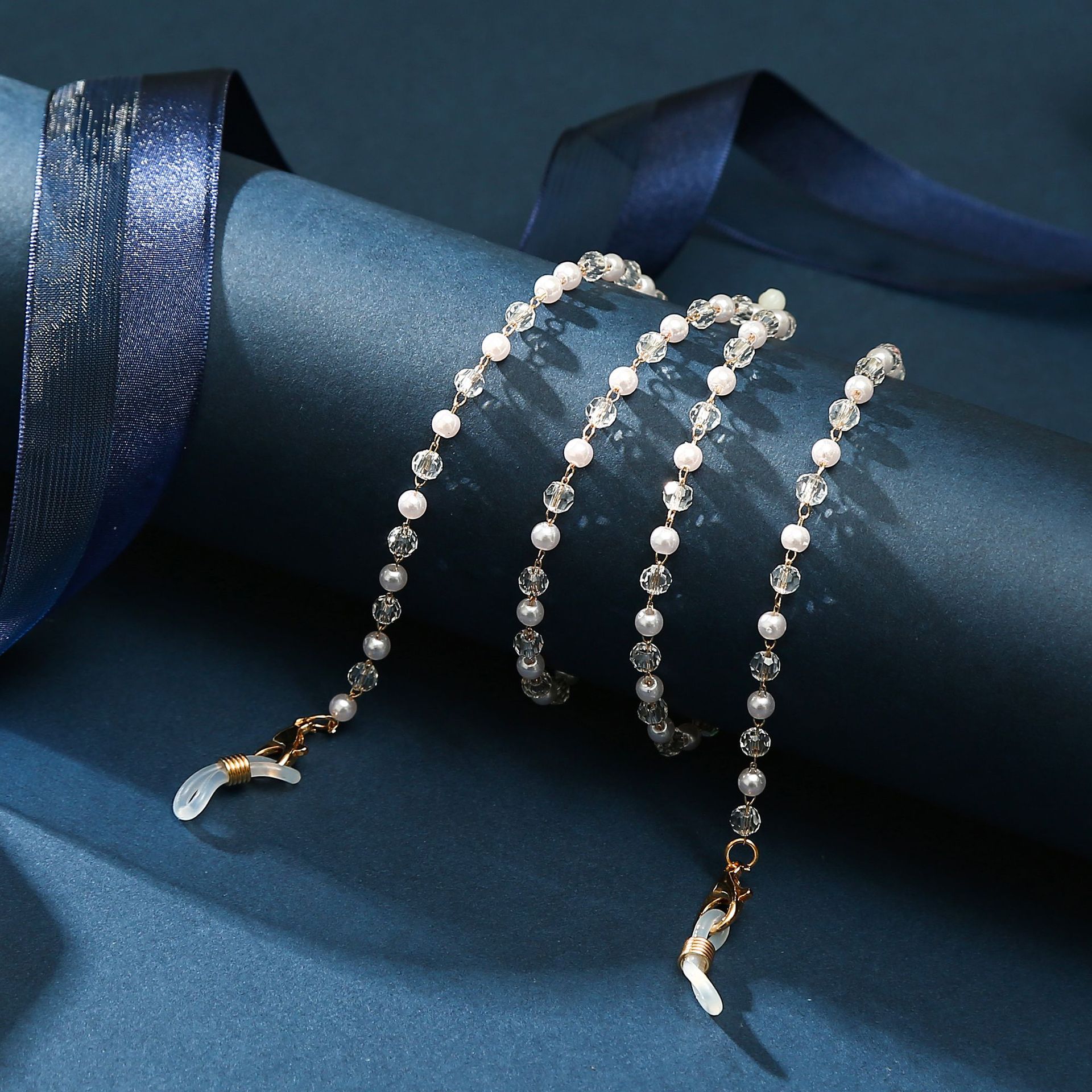 2022 Mode Parel Masker Kettingen Glazen Ketting Cross Brillen Zonnebril Bril Metalen Ketting Holder Cord Lanyard Ketting: 6