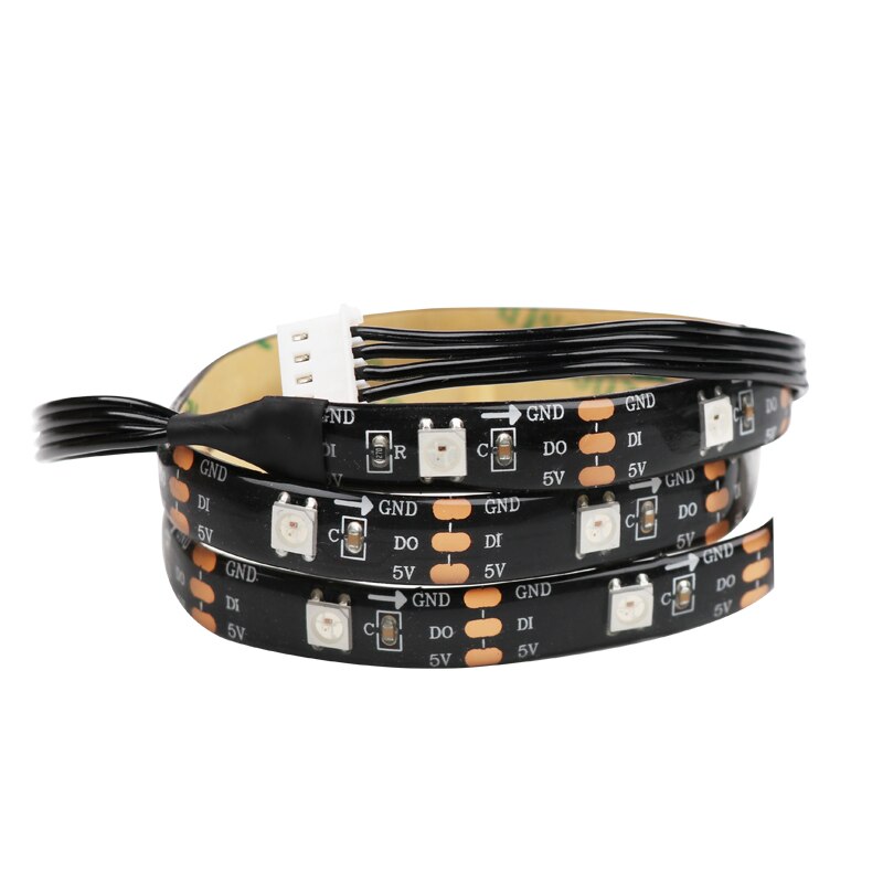 Newest RGB Light Belt/Arduino Microbit is suitable for programmable / 0.5 meters long with adhesive