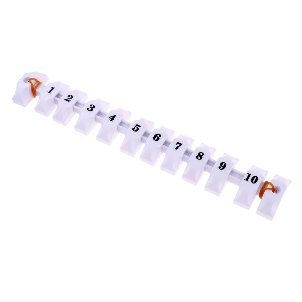 Tafelvoetbal Scoren Units Tafel Voetbal Score Tellers Markers-4 Kleuren: WHITE