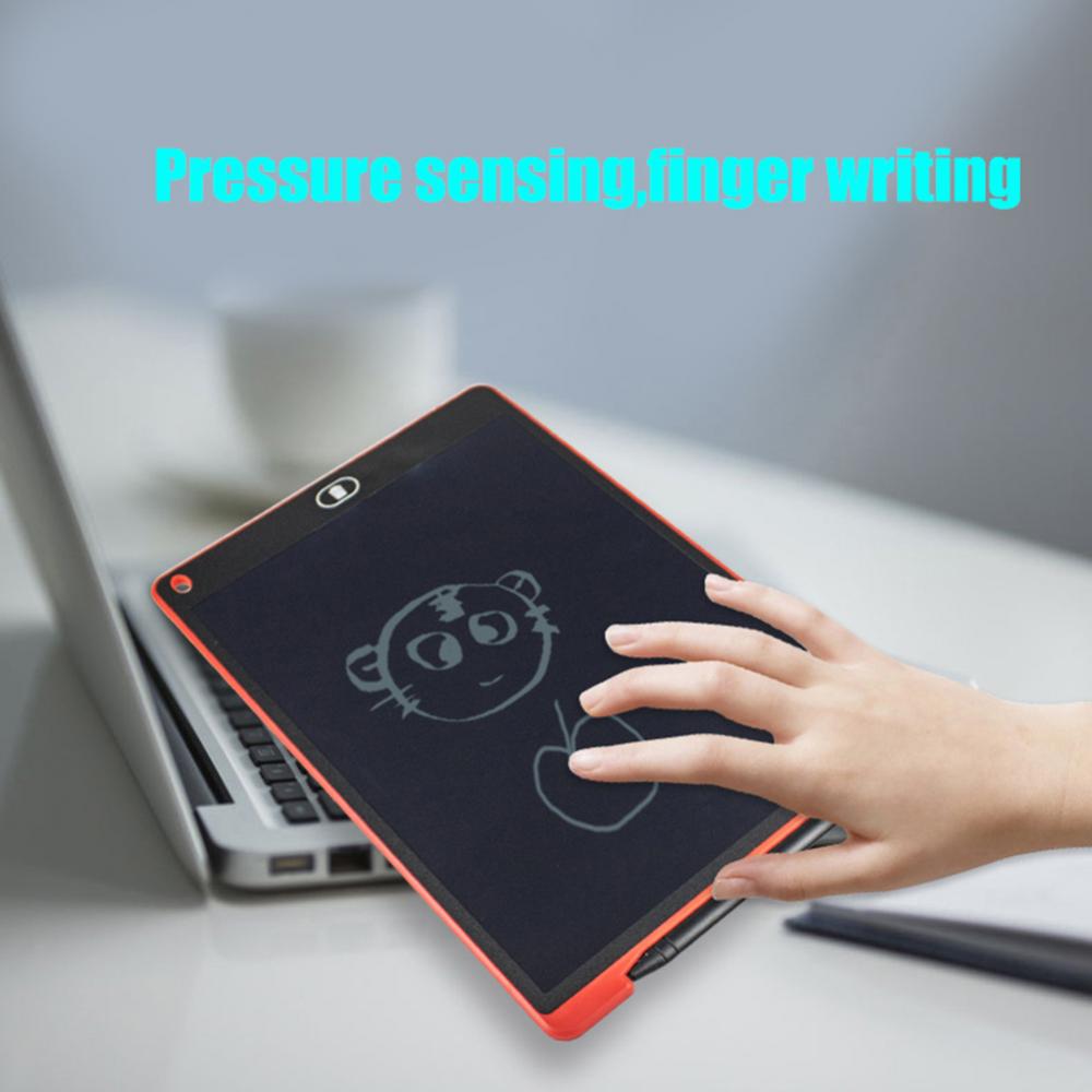 Digital Handwriting Pad Drawing Board Writing Tablet Colorful Drawing Tablet LCD Screen Electronic 12inch Graphic Drawing Tablet