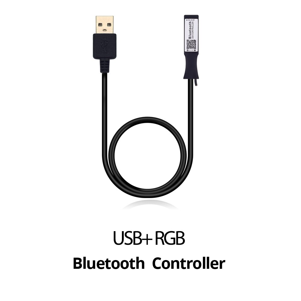 USB LED Controller RGB Bluetooth 24 Tasten 40 Tasten IR-Controller RGBW RGBWW Für LED Streifen Bluetooth Musik Licht Fernbedienung: Bluetooth USB RGB