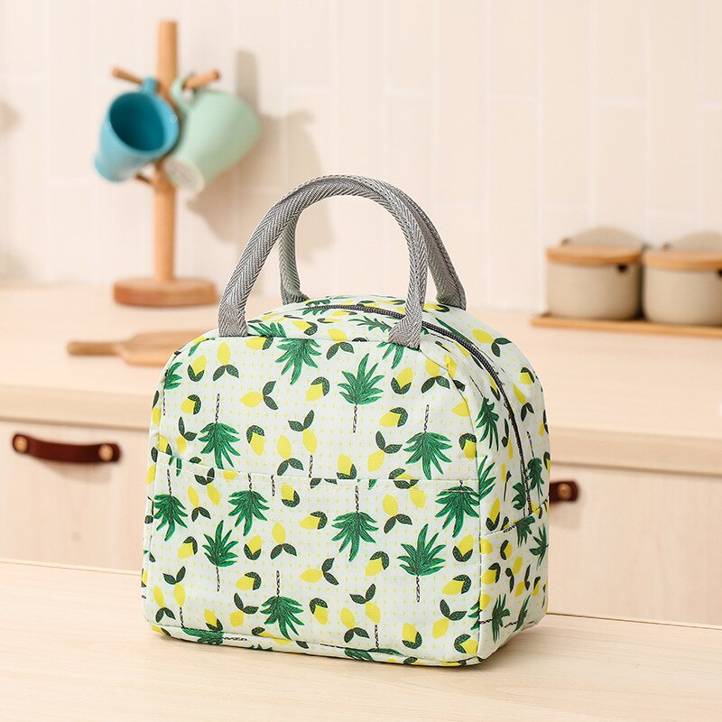 Kationische Wasserdichte Tragbare Eis Pack Thermische Isolierung Tasche Lunchbox Tasche Thermische Isolierung Tasche Aluminium Folie Verdickt Mittagessen: 12