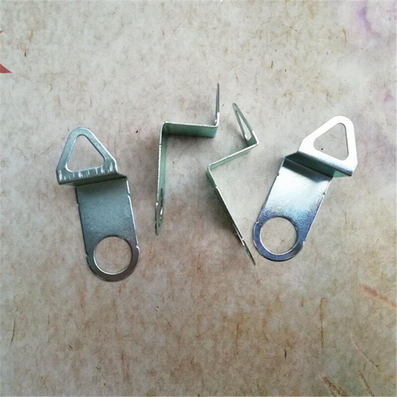 50 piezas reloj de Metal gancho reloj de cuarzo S percha para reloj de pared DIY