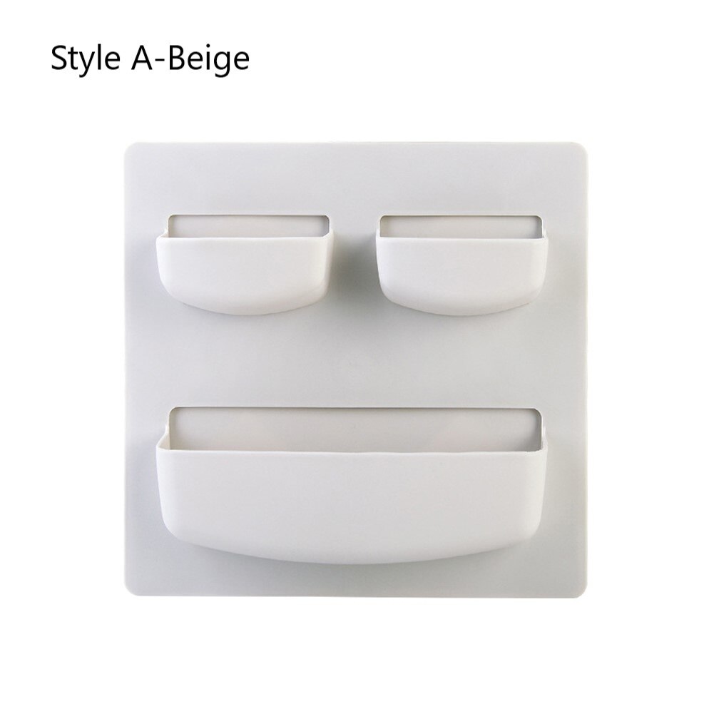 Kunststoff Selbst-Klebstoff Kühlschrank Lagerung Gestell Zauberstab Montiert Küche Kühlschrank Reinigung Regal Küche Schlecht Lagerung Veranstalter: Stil A-Beige