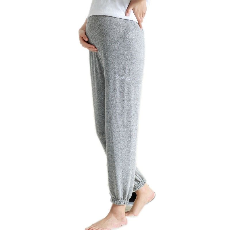 Maternity Harem Pants Casual Home Anti-mosquito Sleep Pants Pregnant Women Elastic Waist Belly Ankle Trousers Pregnancy Clothes