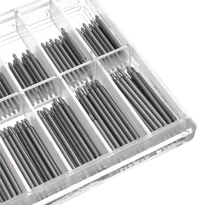360Pcs Watch Band Spring Bars Roestvrij Staal Horloge Wrist Band Spring Bars Strap Link Pins 8Mm-25Mm 18 Maten
