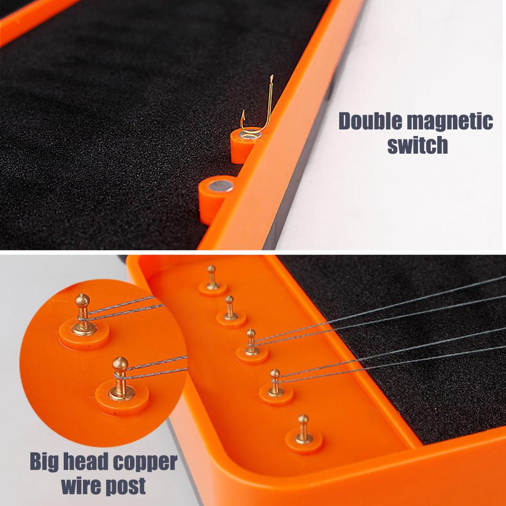 Multifunctionele Lange Vislijn Organiseren Doos Karpervissen Rigs Visgerei Hair Rig Opbergdoos Stijf Voor Vislijn rigs Houder