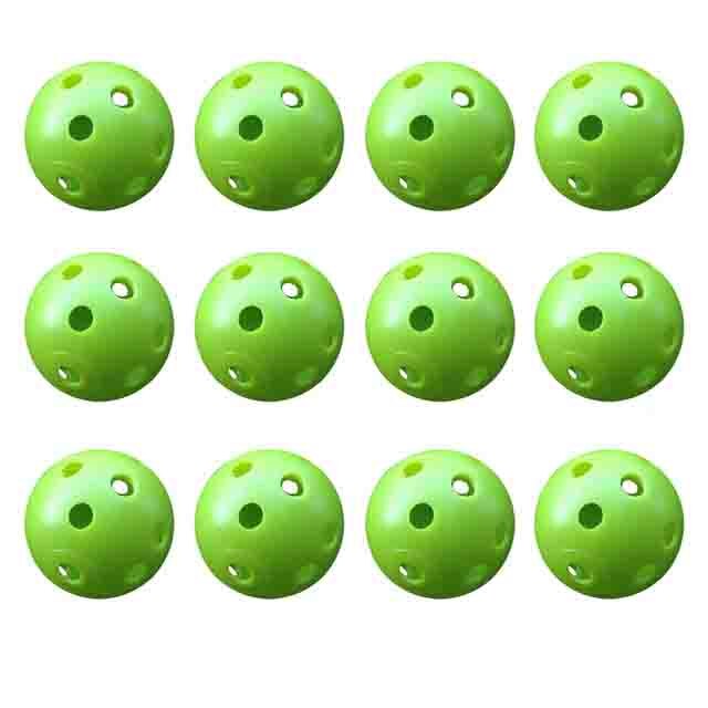 Portable golf practice ball outdoor exercise golf training ball outdoor golf practice ball golf accessories: Green
