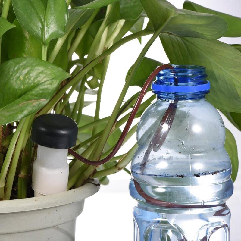 8 stücke Selbst-Bewässerung Auto Anlage Waterers Tropf Bewässerung Bewässerung System Automatische Indoor Pflanze Bewässerung Gerät für Zimmerpflanze