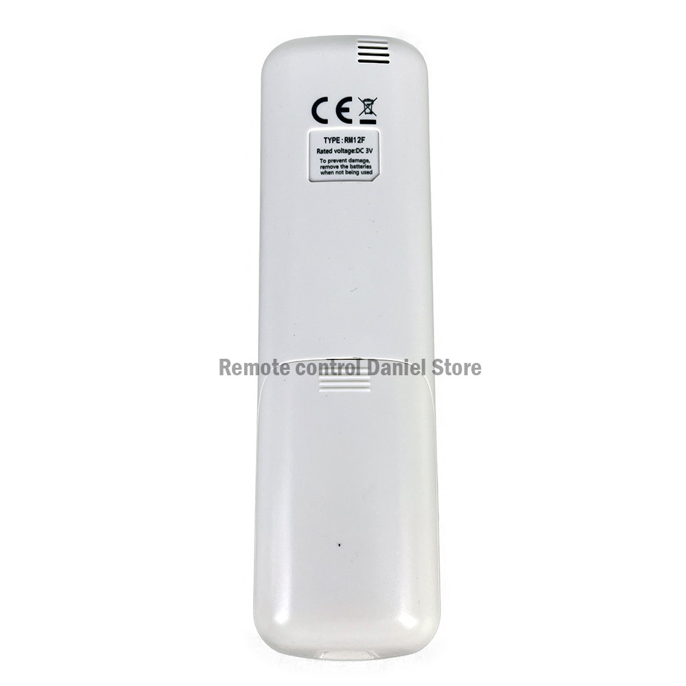 Used Original RM12F WL-12F-CM RM12D Remote Control For Midea Air Conditioner VRF cool and heat With Backlight