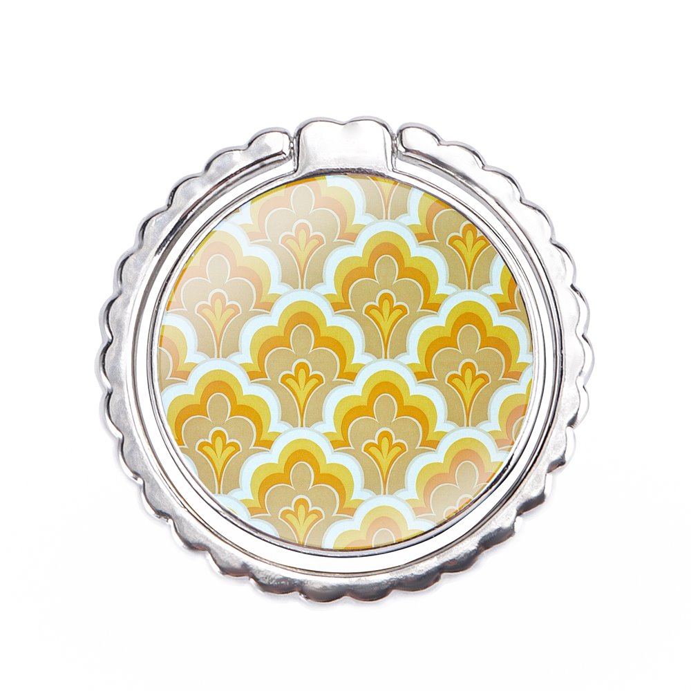 Orla Kiely Art Cell Phone Ring Holder Finger Ring Stand Kickstand Metal Grip Holder: images 6