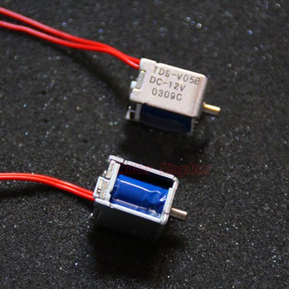 TDS-V05B DC 12V MicroElectric Solenoid Valve Min Normally Open N/O Valve for Gas Air Valve Monitor Sphygmomanometer