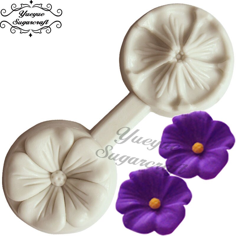 Yueyue sugarcraft kukka silikonimuotti kakun koristelu työkalut confeitaria moldes de silikoni fondant kakku muotti