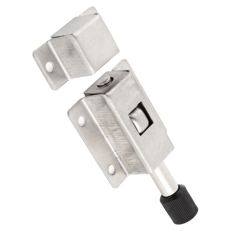 Window Door Security Stainless Steel Spring Loaded Door Bolt Latch