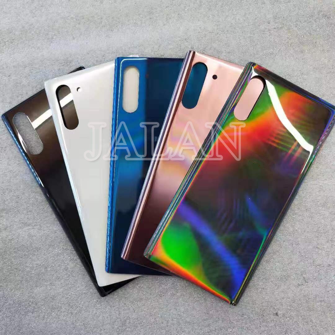 Note 10+  note 10 byte av bakglas för sm -n970 n975 n970f n975f note 10 plus trasigt hölje batterilucka glasreparation