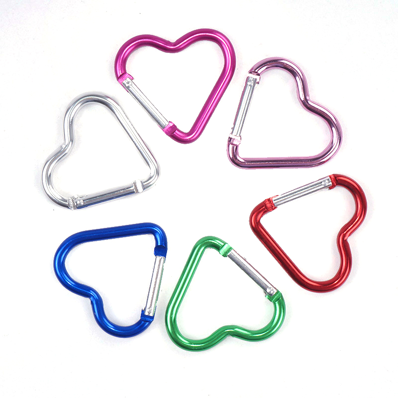 1/2/5pcs Sleutelhanger Mini Karabijnhaak Aluminium Gesp Lente Karabijnhaak Karabijnhaak Clip Sleutelhangers Outdoor Camping accessoires