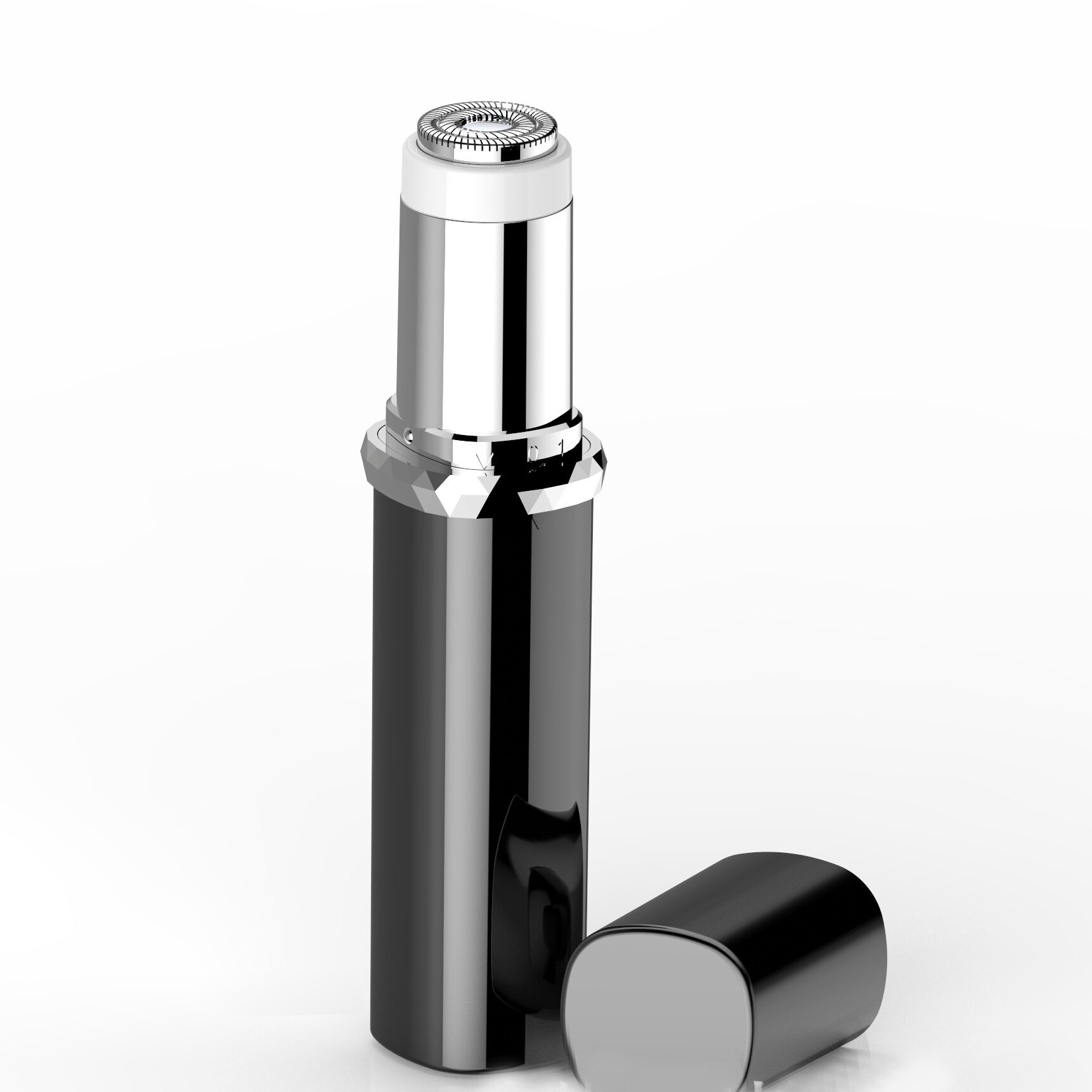 Super Xiao Mini Electric Shaver Men Rechargeable Black Waterproof Razor Beard Cutter Women Electric depilator portable travel: plum