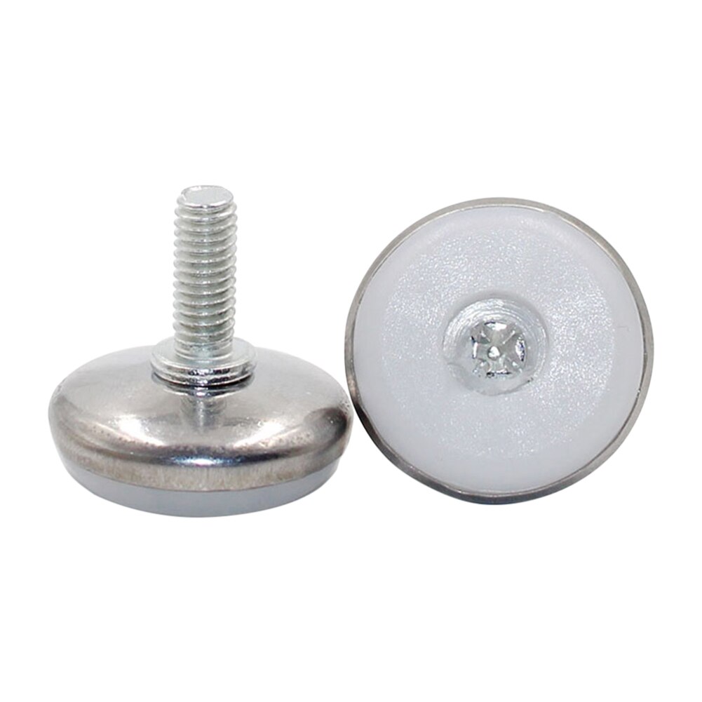 4pcs/pack Joint Stainless Steel Shockproof Hotel Universal Pad Easy Install Sofa Bed Adjustable Threaded Home Furniture Base