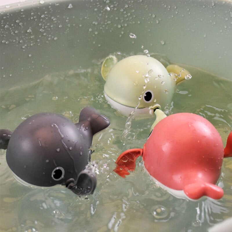 Wind Up Badkamer Spelen Speelgoed Spelen Met Water Pinguïn Kinderen Bad