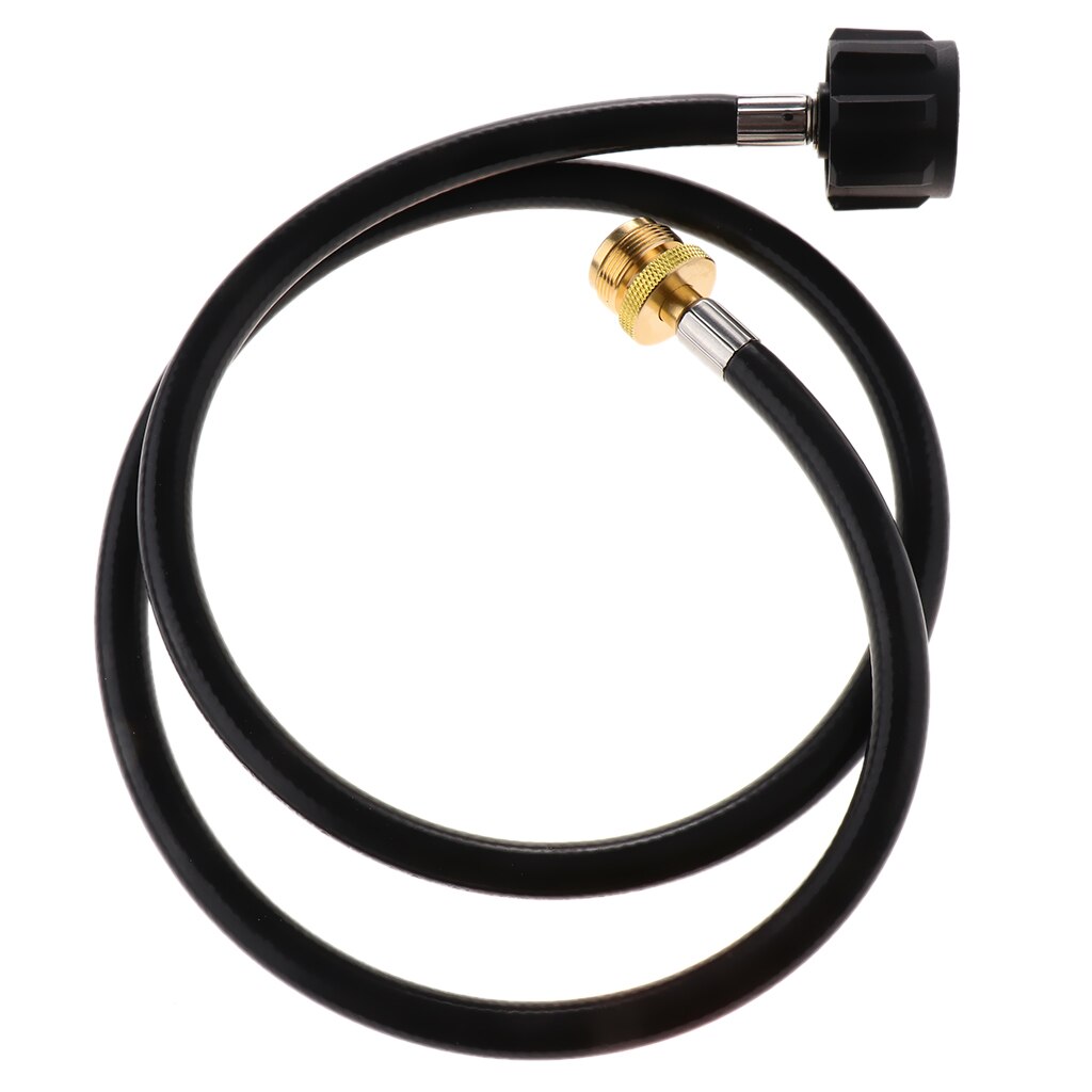 Brass QCC Connector Gas Adapter Connecting Pipe ACME 20 PSI, CSA Safety Certification and Excellent Sealing