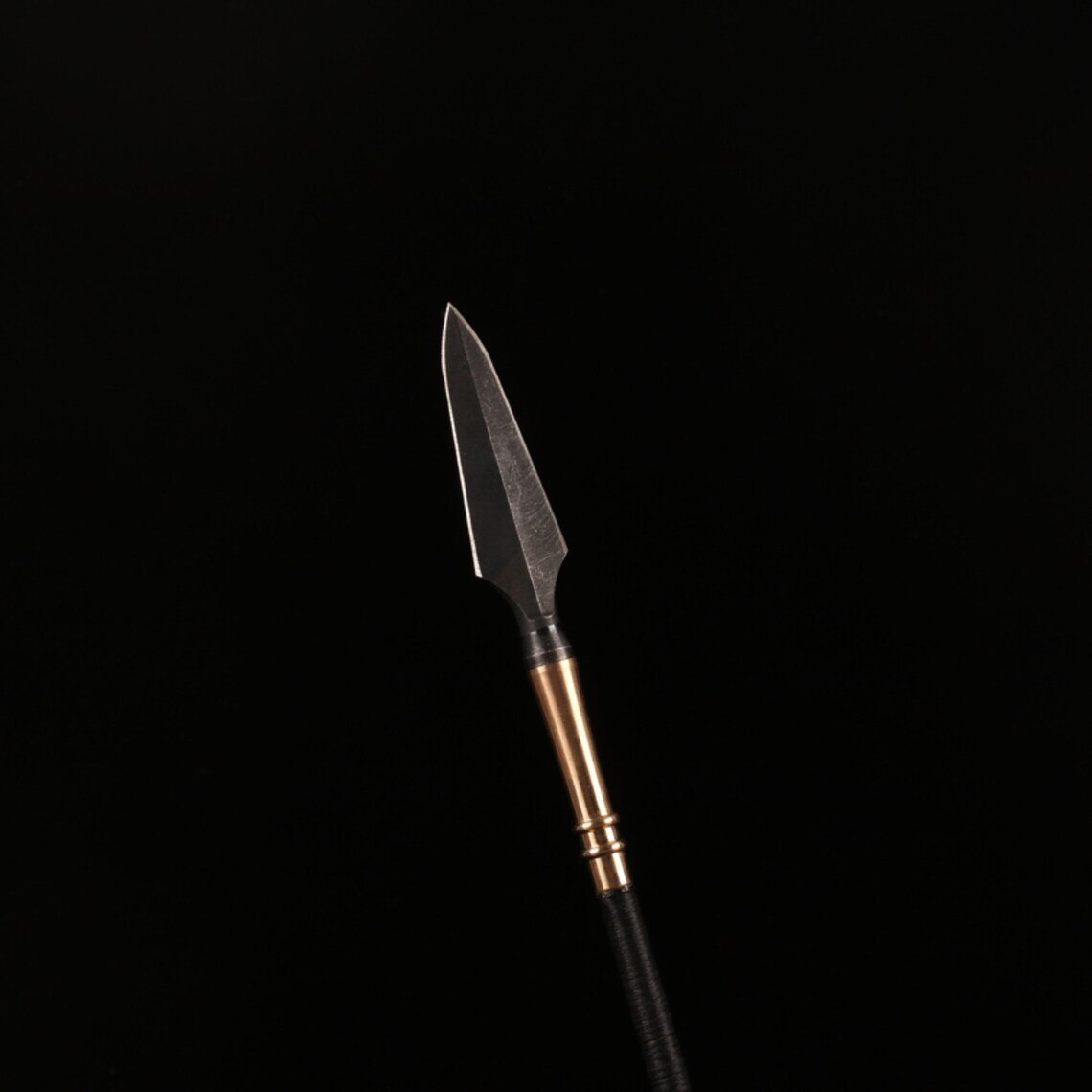 Fusil de chasse Miniature à échelle 1/6, fusil de chasse en acier #55, poignée en laiton avec corde d&#39;attache