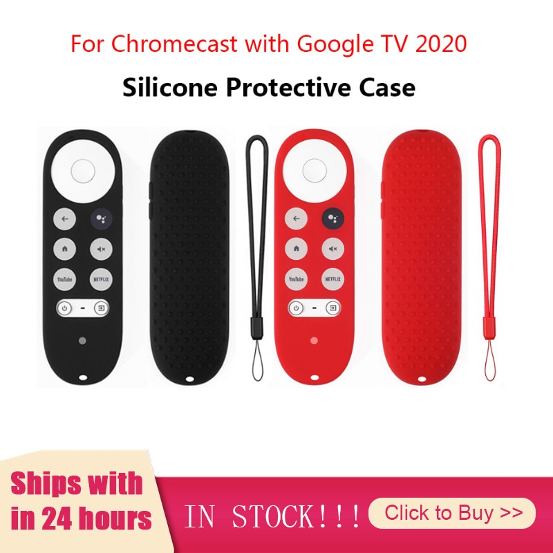 Waterproof Remote Control Protective Dust Cover Air Conditioning TV Protective Silicone Case For Chromecast With Google TV Audio