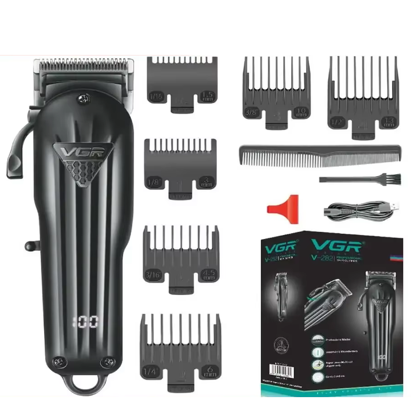 VGR Hair Clipper Hair Cutting Machine Hair Trimmer Adjustable Cordless Rechargeable V 282