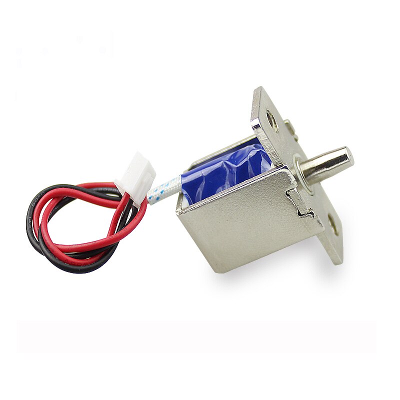Small DC12V DC Electromagnet Showcase Door Electromagnetic Lock Mini Electronic Lock Embedded Electronic Control Bolt Lock