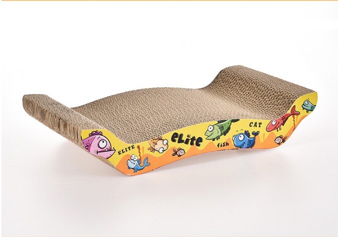 Kat Kitten Scratcher Krassen Bed Pad Board Speelgoed Mat Voor Pet Katten Game Slijpen Nagels Duurzaam Gegolfd Papier Protector: C2