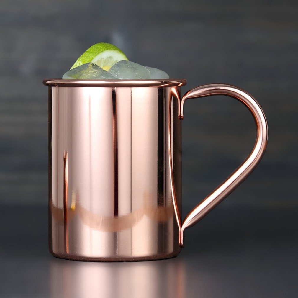 420ml Stainless Steel Silver Mugs Coffee Beer Cup Double Wall Water Mug Traveling Outdoor Camping Sports Mugs for Home Bar