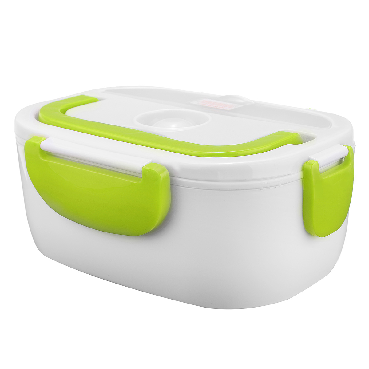 Fiambrera eléctrica portátil para coche de 12V/110V/220V, fiambrera de calefacción multifuncional, contenedor de alimentos de grado alimenticio, juegos de vajilla más cálidos: green / 110V