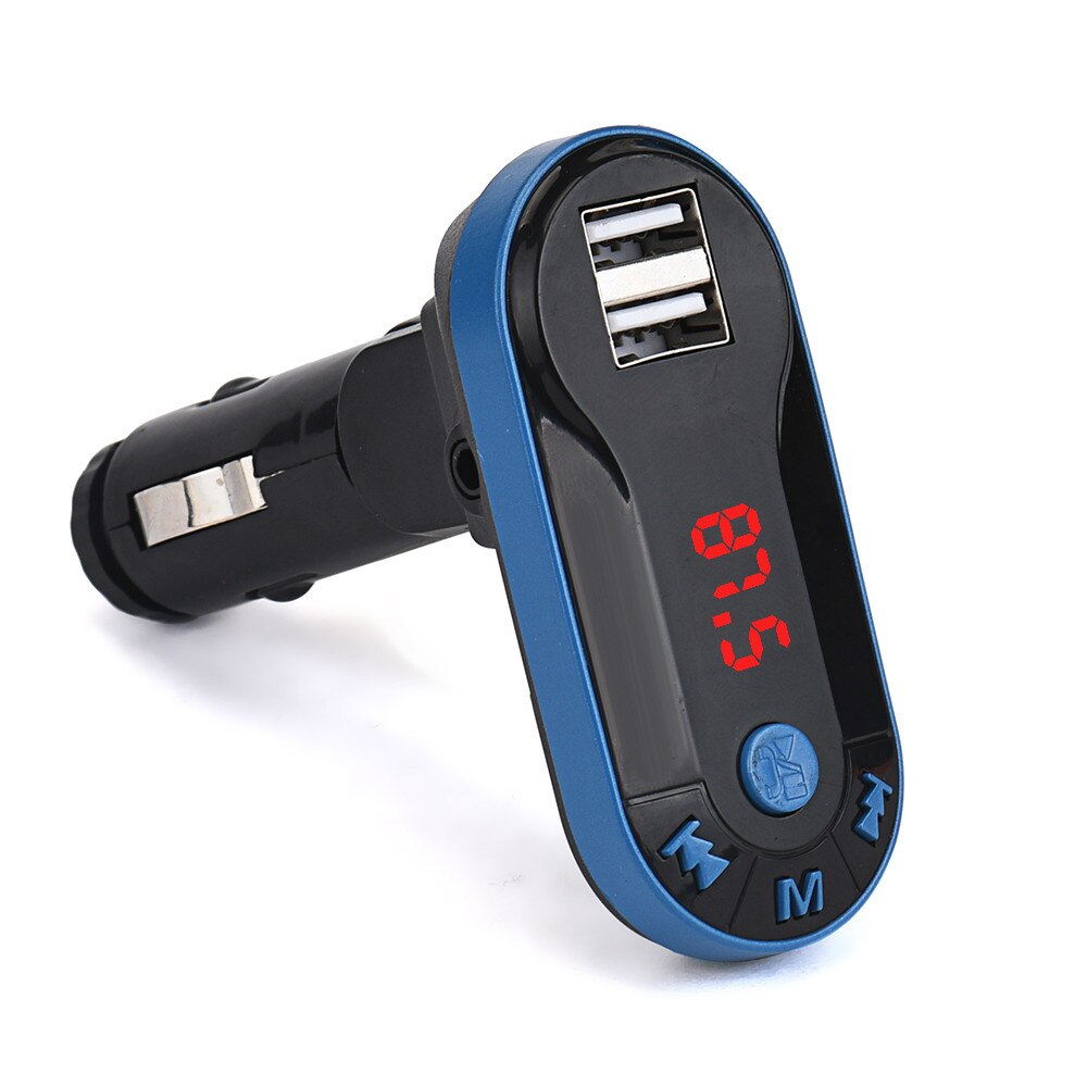 Bluetooth Wireless FM Transmitter MP3 Player Handsfree Car Kit USB TF SD Remote USB input TF Card Music HandFree Car Kit